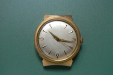 montre vintage eldor geneve 34mm hors couronne fonctionne