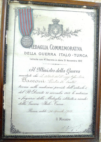 Medaglia militare con diploma - medaglia,