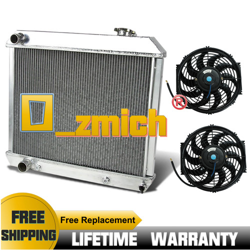 Aluminum radiator fan - aluminum, for