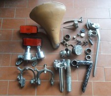 Lotto bici -dinamo dansi -sella- per bici epoca bianchi legnano  -29 pezzi