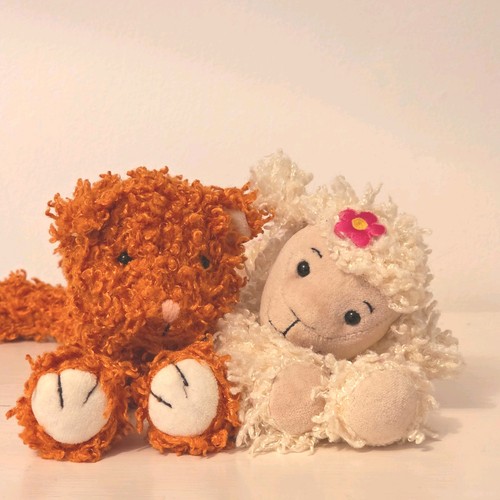 Jellycat lollopy gatto - , zenzero