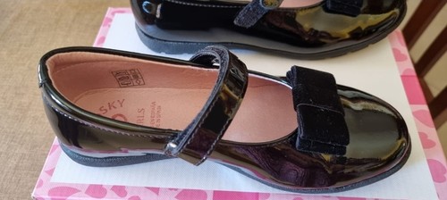 Scarpe bimba nero lucido - scarpe,