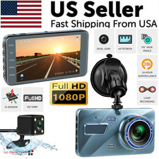 HD 1080P Car Dual Lens Dash