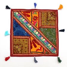 Copricuscino etnico patchwork