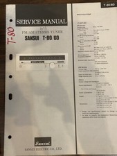 SANSUI T-80 T80 T-60 T60