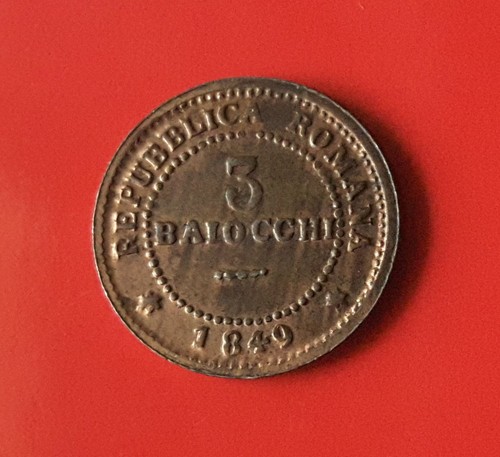 Baiocchi 1849 repubblica - baiocchi,