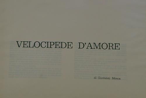 Velocipede amore mosca - d'amore,