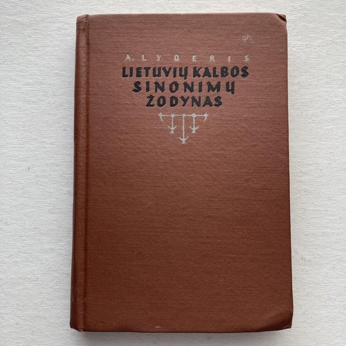 Vintage 1961 lietuviu - lietuviu, kalbos