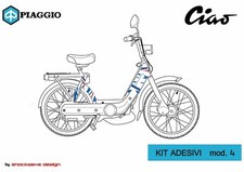 Grafiche adesive  piaggio ciao