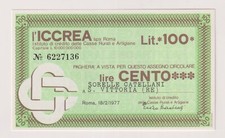 Miniassegni  18.02.77 SORELLE CATELLANI - Rif. ICCREA 280