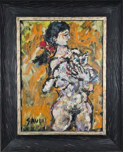 Piero gauli donna con - piero, gatto