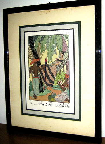 Stampa art deco - george, barbier