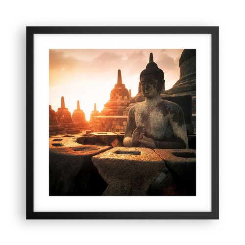 Poster 40x40cm buddha fede - poster,