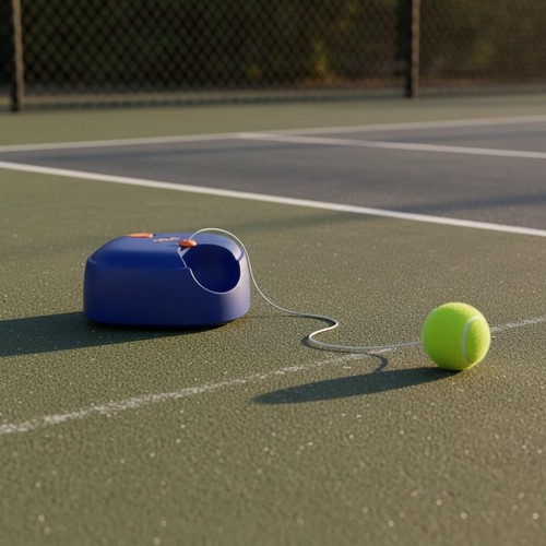 Allenatore tennis con base - tennis,