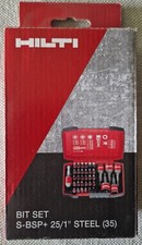 Hilti Set di Bit S-BSP+ 25/1"