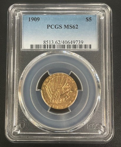 1909 dollari oro mezza - dollari,