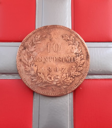 10 centesimi 1867 - ,