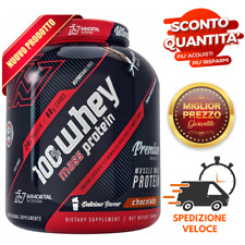 Mass Gainer + Proteine Siero del Latte -- Whey Protein 20% - 3Kg - Aumento Massa