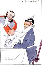 Cartolina Art Bianchi fumetto