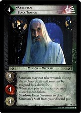 Saruman, Black Traitor - The Two Towers - Lord of the Rings TCG