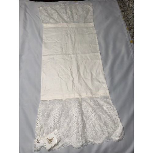 Finta cuscino fino lino bianco - lino,
