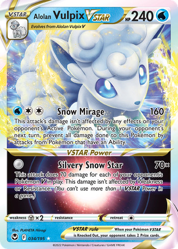 Alolan vulpix vstar - vstar,