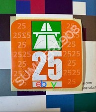 Vignetta , Contrassegno , Bollino, Autobahn Svizzera 2025 . Swiss