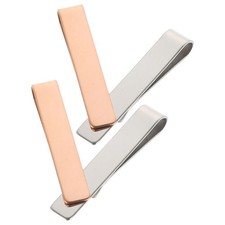  4 Pcs Fermacravatta D'oro