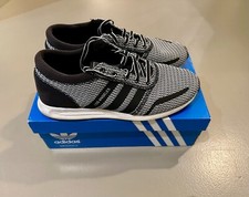 Scarpe Sneakers ADIDAS Los Angeles Core Black / White Suola Continental - 42 2/3