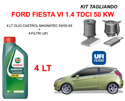 Kit tagliando filtri ufi 4 - kit,
