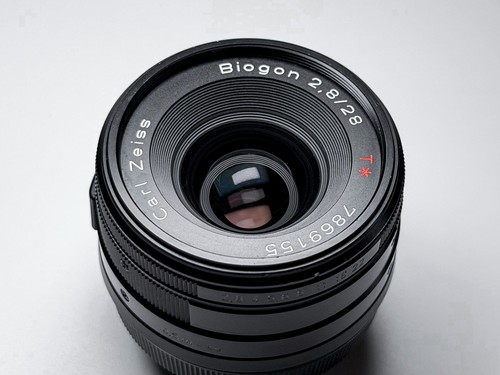Contax biogon 28mm 8 zeiss - biogon, f/2.8