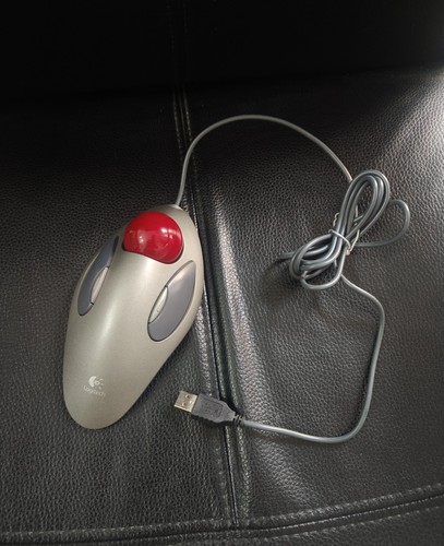 Mouse trackball logitech usb - trackball,
