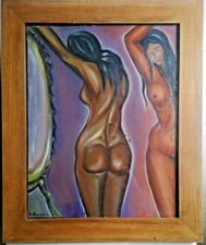 Arte moderna nudo - moderna:, femminile