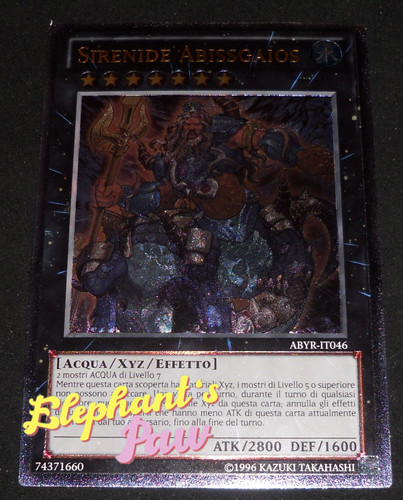 Yugioh sirenide abissgaios - yugioh,