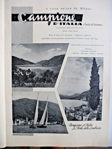 Pubblicità 1953 campione - pubblicità, 10/1953