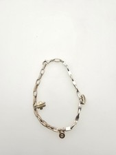 Magnifique Bracelet En Argent 925 Fossil Avec Charms