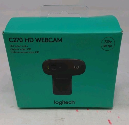 Logitech c270 webcam 720p - logitech, hd