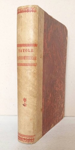 Tavole tacheometriche - tavole,