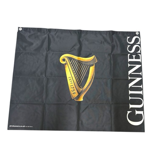 Guinness harp banner sign - guinness,