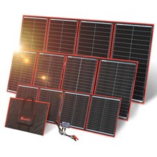 150W/200W/300W Pannello Solare 12V Pieghevole Portatile Mono Spedizione Gratuita