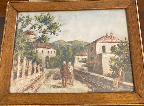 Quadro dipinto paesaggio
