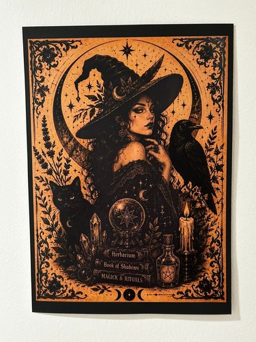 Stampa artistica strega - artistica,