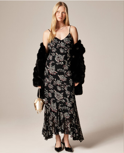 Abito slip jcrew con orlo - con,