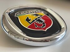 ABARTH LOGO EMBLEMA STEMMA 95 mm 500 595 695 PANDA GRANDE PUNTO TUNING FIAT