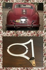 PORTA TARGA ASI OVALE PER MACCHINA D'EPOCA ATTACCO TARGA MOTORIZZAZIONE