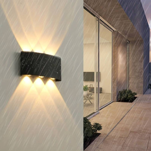 Applique led esterno doppia - led,