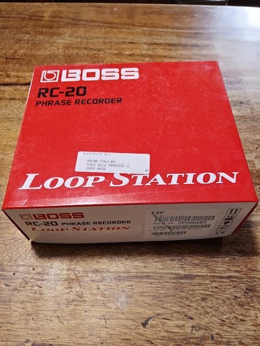 Boss rc20 loop station - boss,