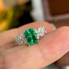 Fede Nuziale 3,9 Ct Smeraldo