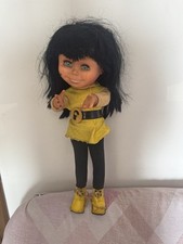 BAMBOLA FANELLA EFFE FRANCA  PERSONAGGIO TELEVISIVO RAI 1968 CAROSELLO 50 CM