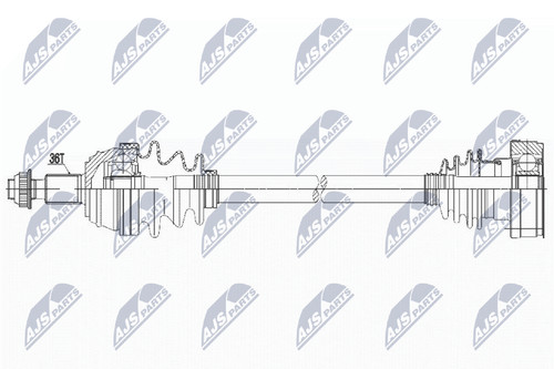 Albero motore nty npw 097 - nty, npw-vw-097